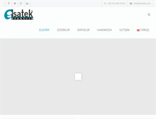 Tablet Screenshot of elsatek.com